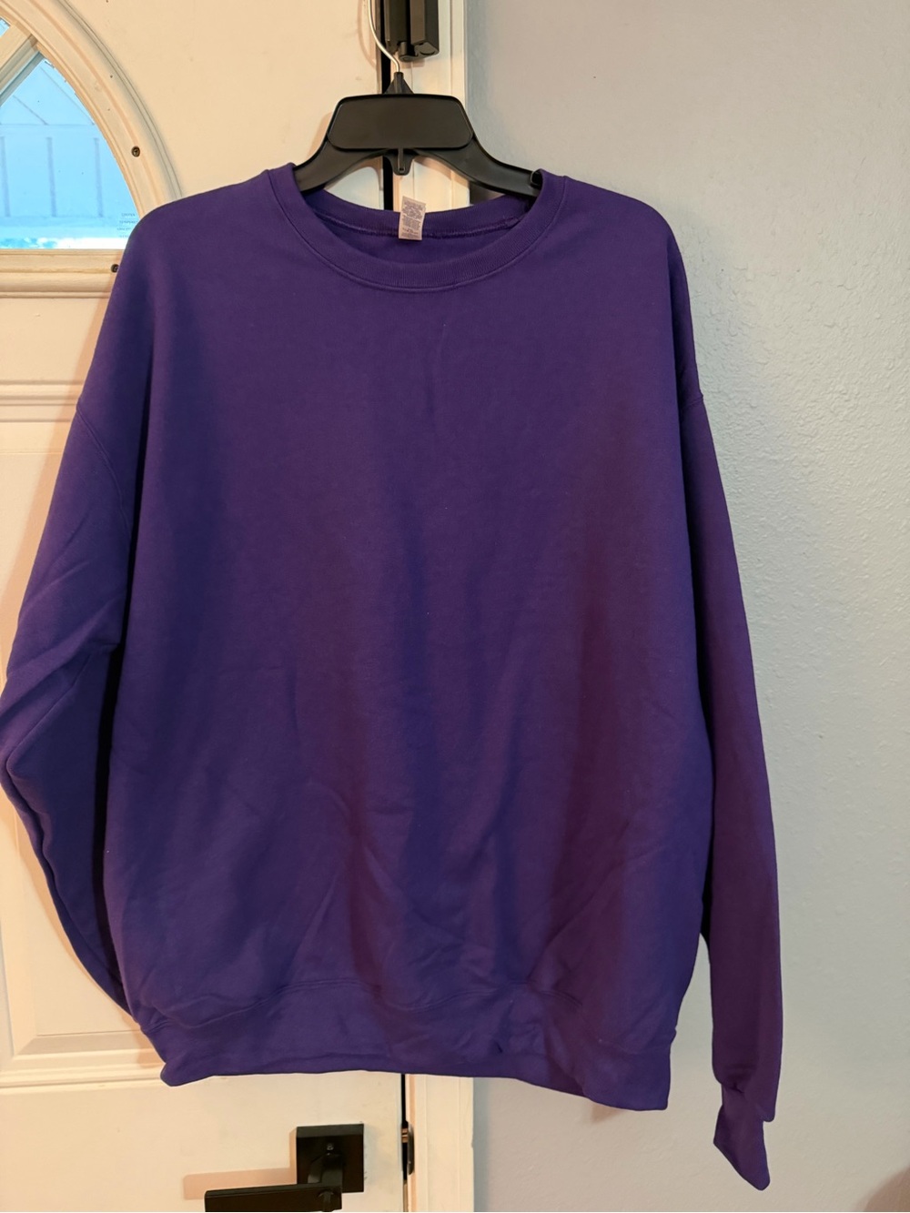 Jerzees Unisex NuBlend Crewneck Sweatshirt-Deep Purple